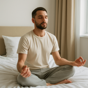 8. مدیتیشن صبحگاهی یا جملات تأکیدی مثبت را امتحان کنید