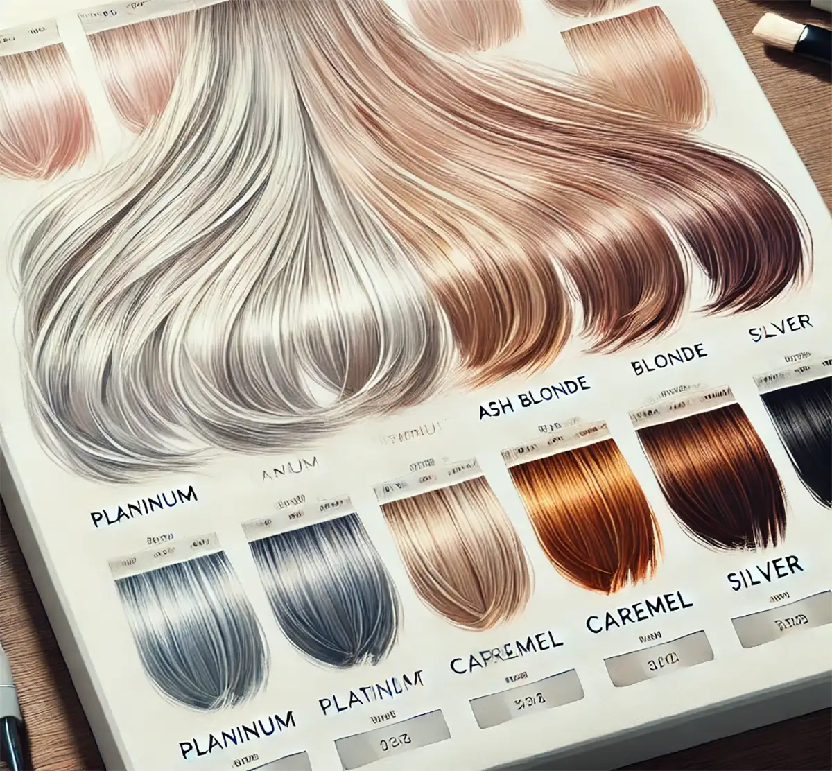 مدل های جدید مش و هایلایت موهای سفید با فرمول رنگ