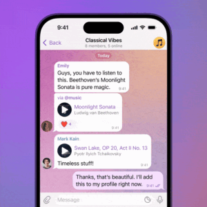 telegram-gets-music-in-profiles-in-latest-update-۲