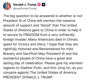 خشم+ترامپ+از+رژه+پکن